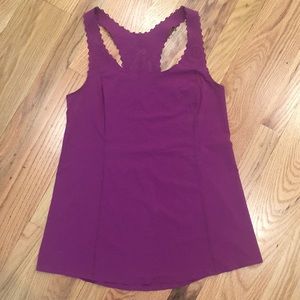 Lululemon tank top, laser cut